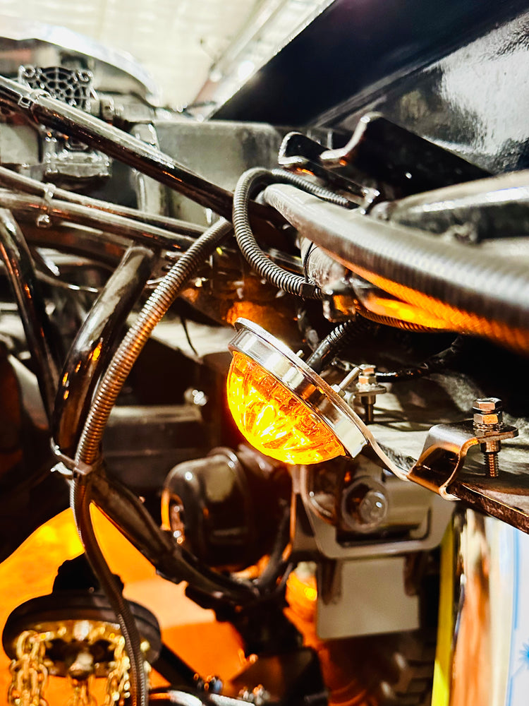 Iowa Customs **NEW** 45 Degree Downward Light Bracket - underglow