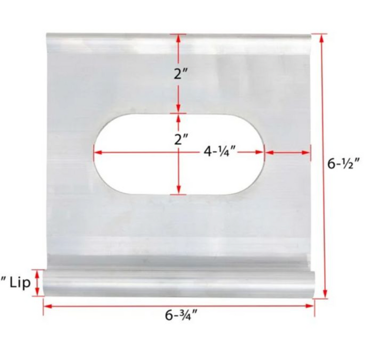 10 Bundle of Reitnouer Trailer J-Plate Aluminum Extruded Tie-Down