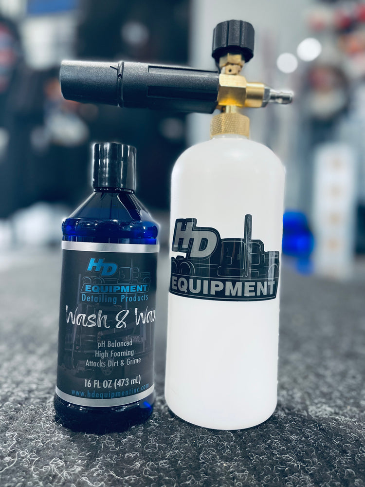 Wash & Wax Foam Cannon Bundle