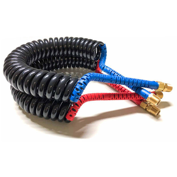 Reflexallen Air Brake Intelli-Flex Kink-Repairing Service And Emergency Coil Standard Diameter Pair