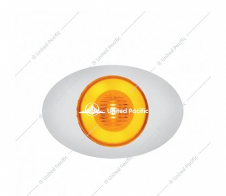 5 LED M3 Millennium GloLight (Clearance/Marker) - Amber LED/Amber Lens