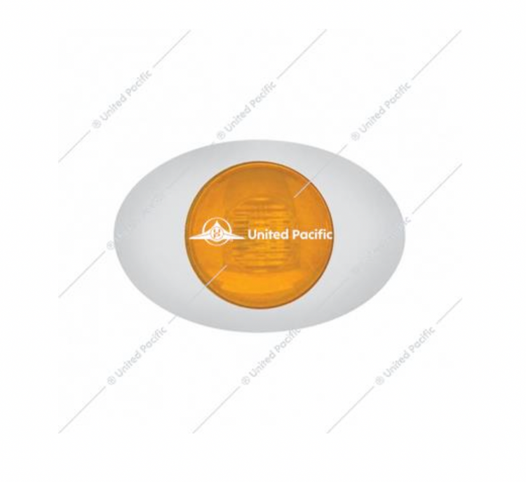 5 LED M3 Millennium GloLight (Clearance/Marker) - Amber LED/Amber Lens