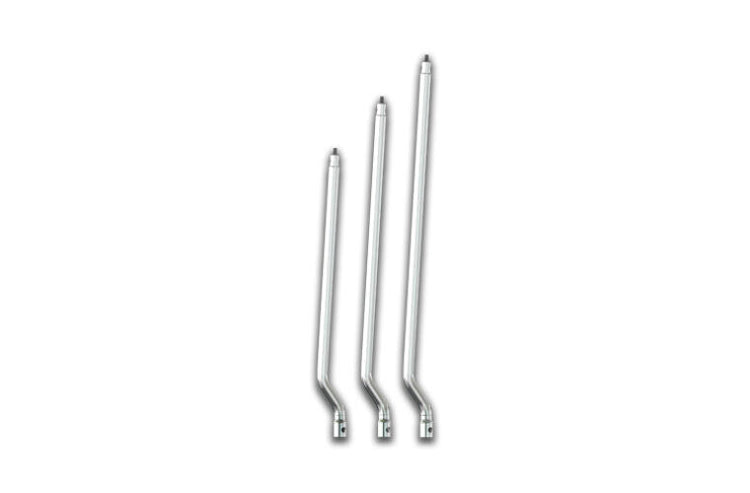 ROADWORKS POLISHED STAINLESS STEEL 1.5 INCH DIAMETER BIG TUBE KENWORTH SHIFTER