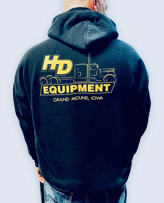 HD Logo Iowa Hawkeye Color Hoodie