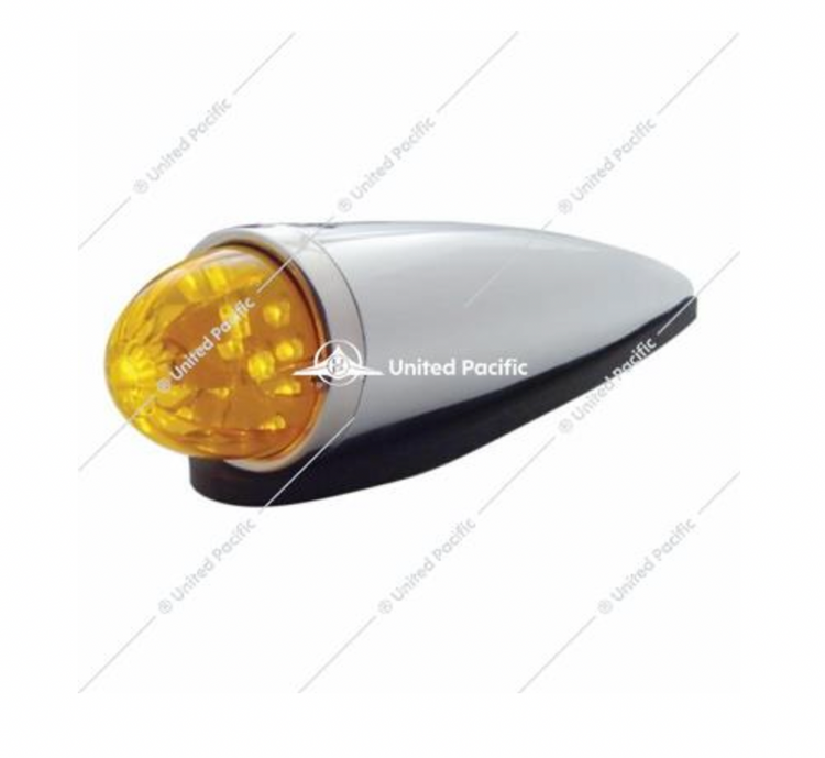 17 LED Dual Function Watermelon Cab Light Kit - Amber LED/Amber Lens