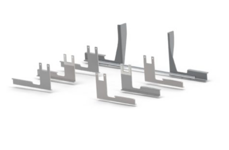Bracket Kit: Single axle fiberglass fenders